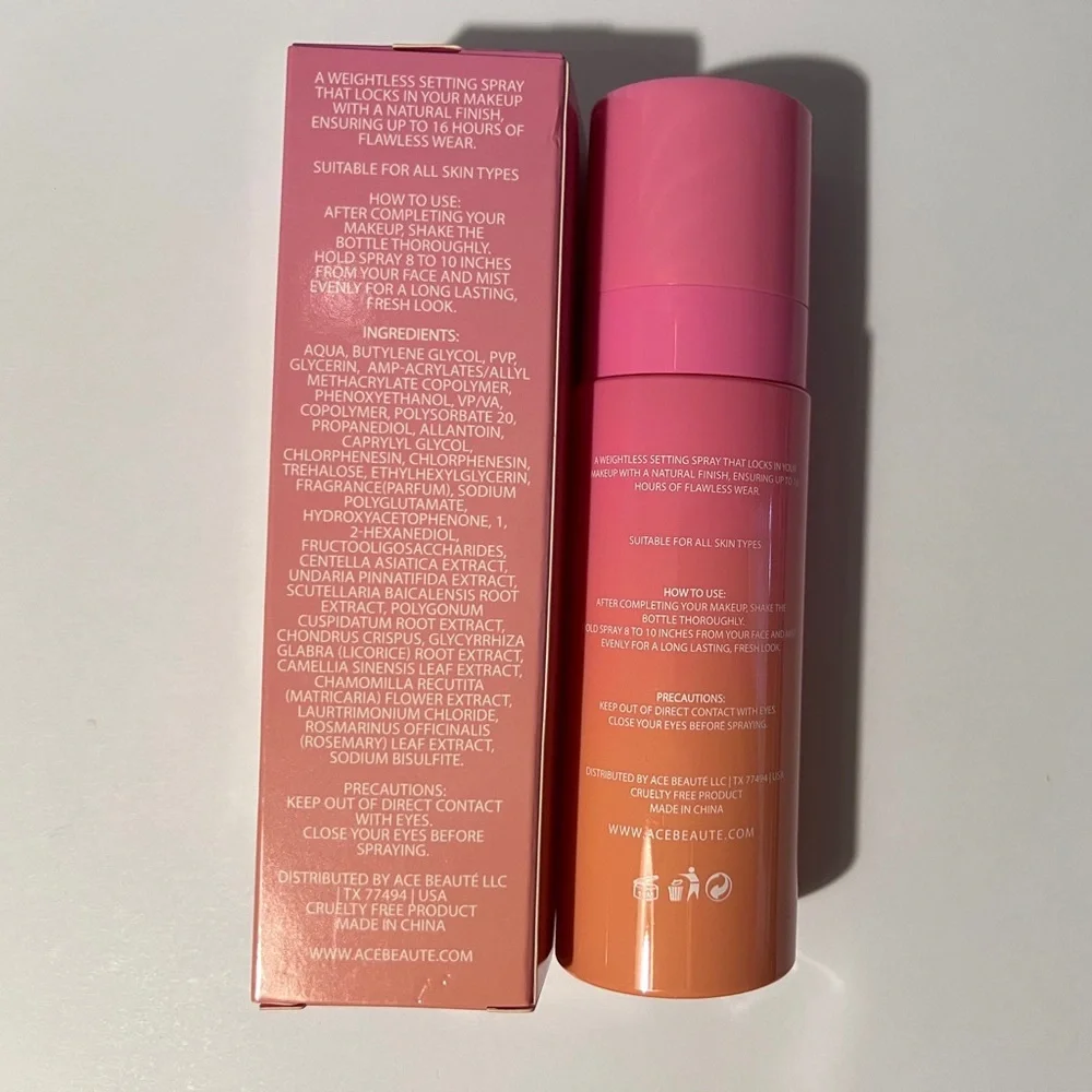 ✨NIB✨ Ace Beaute Set Lock Setting Spray